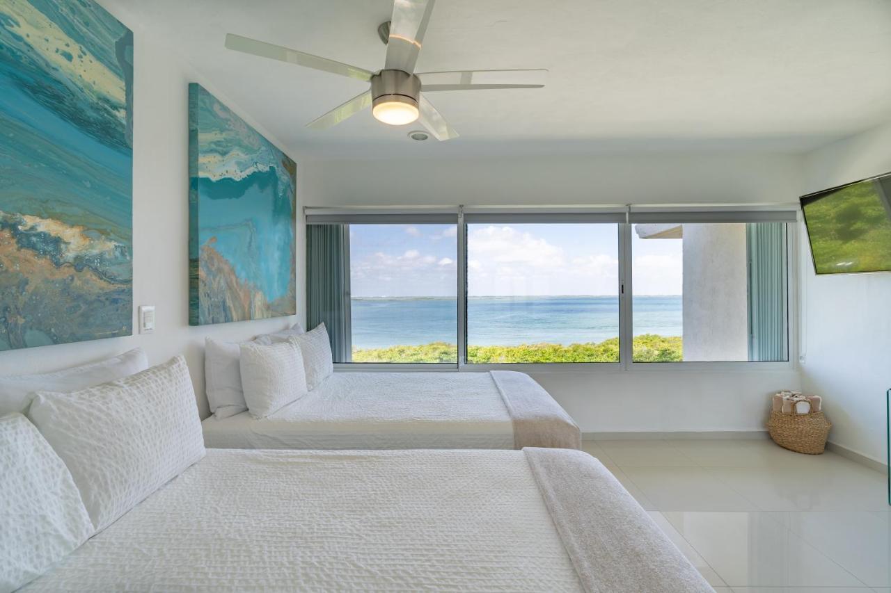 Ocean View Three Bedroom, Three Story Penthouse By The Aparthotel Cancun
