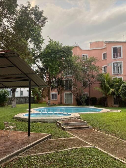 Depa Familiar Con Alberca Wi-fi Ac Centrico Apartamento *