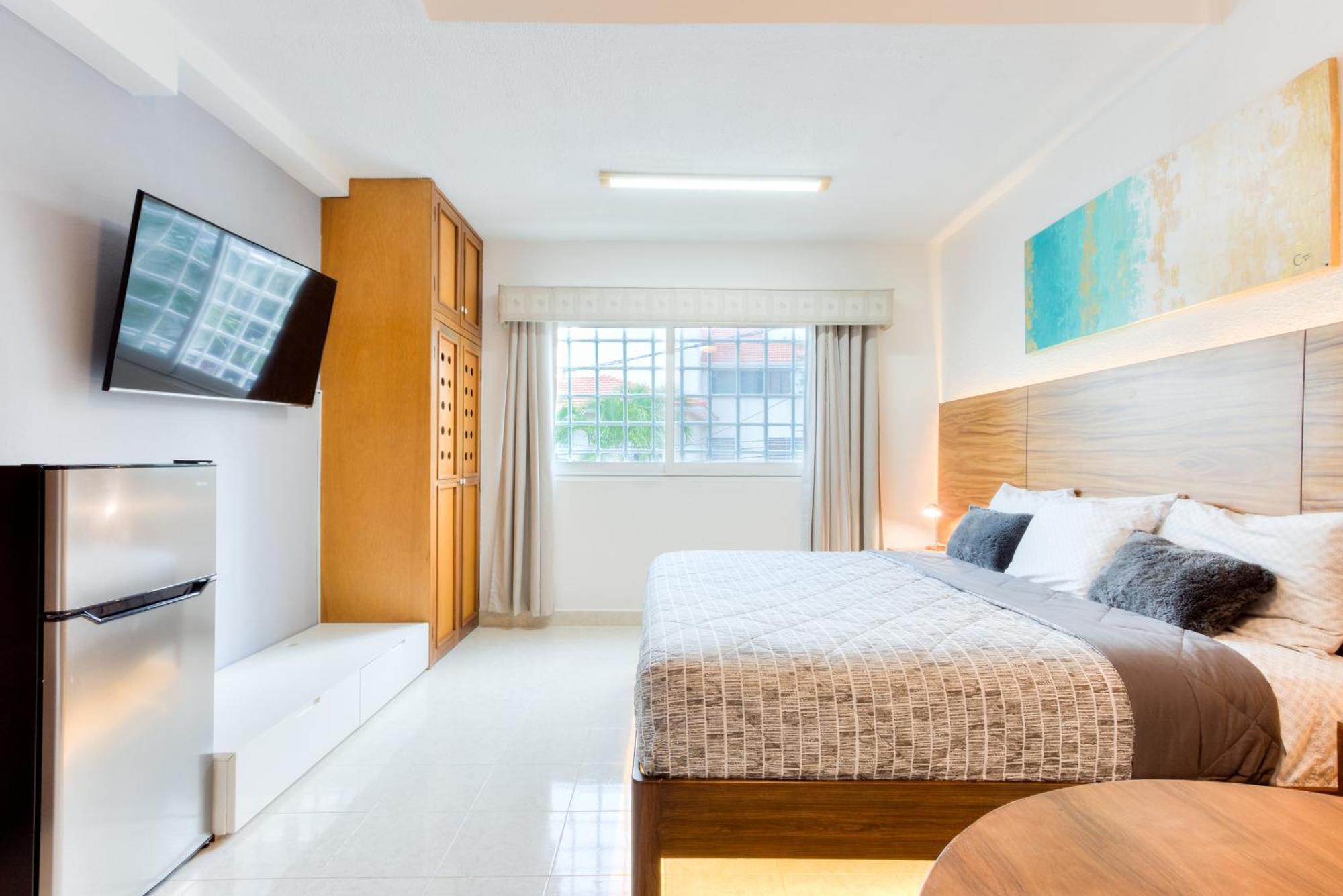 Apartamento Comfortable Loft With Kingsize Bed Cancún