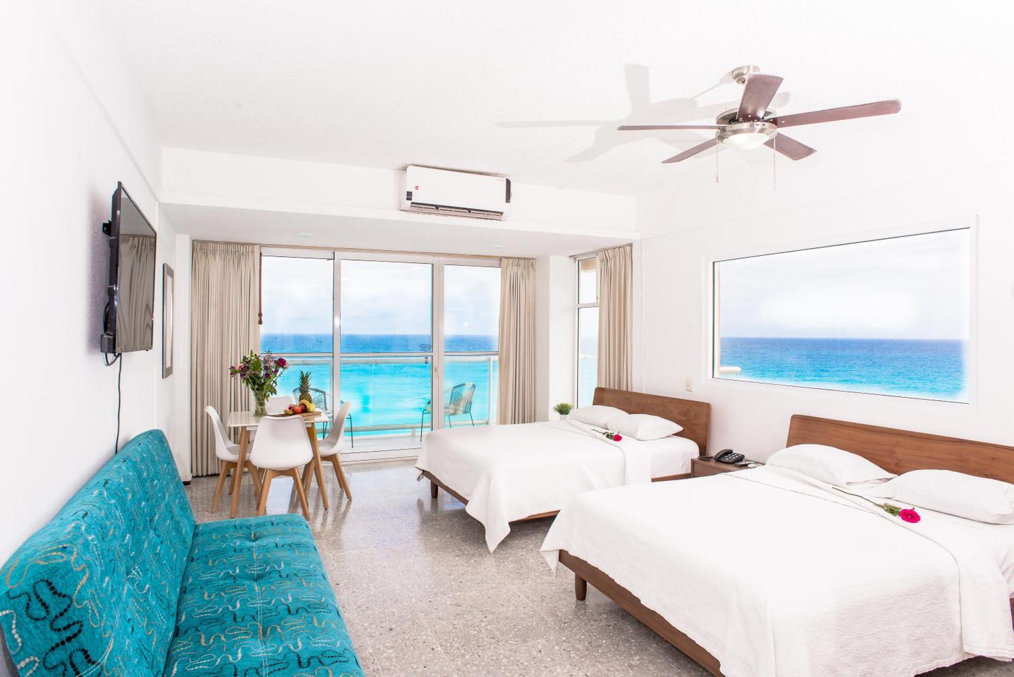 Amazing Oceanviews Beachfrt Walk To Eat, Drink, Play * Cancún
