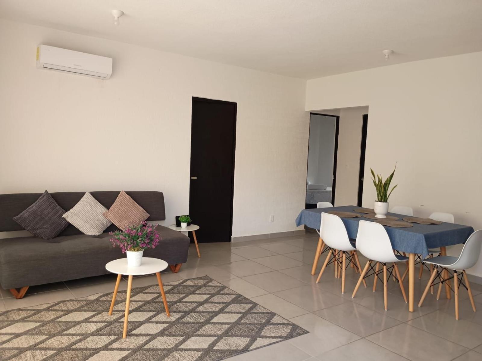 Apartamento Departamento Familiar En Poligono Sur, A 25 Min De Las Playas Y 5 Min Del Santuario Desatadora De Nudos Cancún