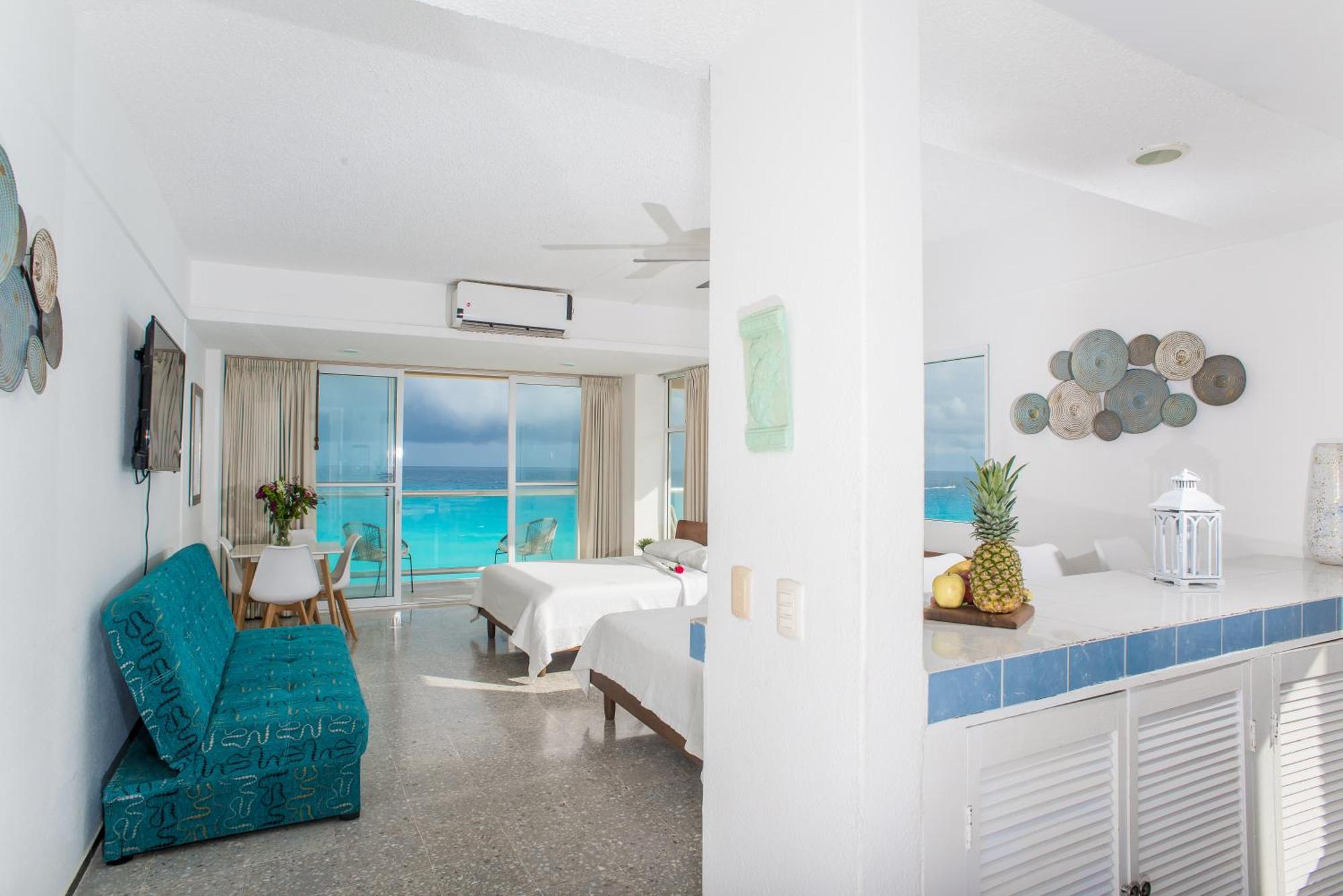 Apartahotel Amazing Oceanviews Beachfrt Walk To Eat, Drink, Play Cancún