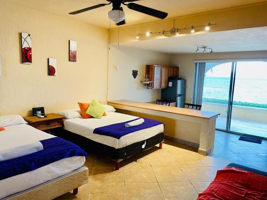 Punta Me Front In The & Waterpark Apartamento Cancún