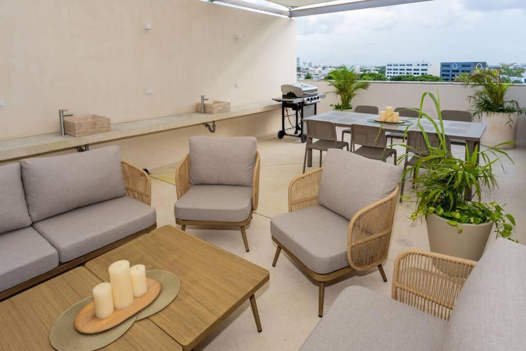 Estudio Moderno En La Av Nader Apartment Cancun