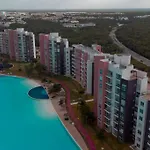 Departamento Moderno Con Vista A La Laguna En Dream Lagoons