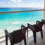 2 Story Oceanfront Penthouses On Cancun Beach!