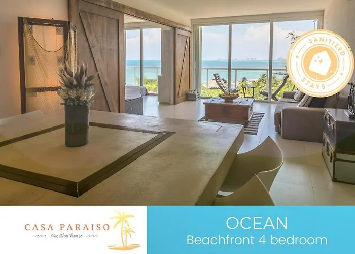 Ocean Beachfront 4 Bdr -Amazing Oceanview