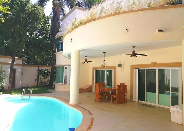 Casa Contoy Amazing House With Private Pool For 20 People 5 Bedrooms
