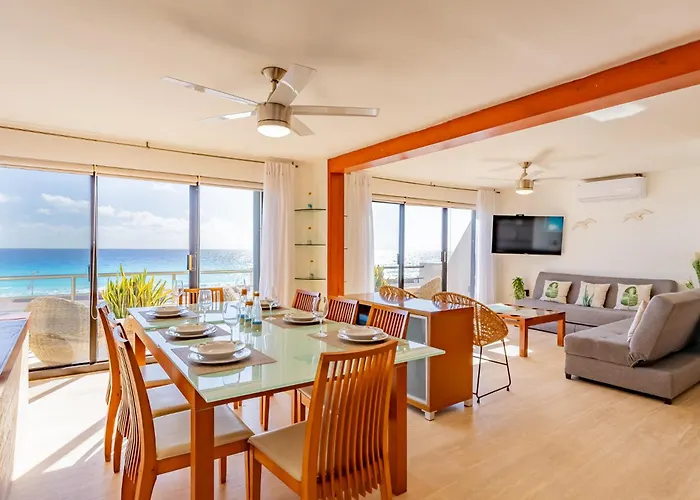 Amazing Caribbean Ocean View At Villas Marlin In Cancun