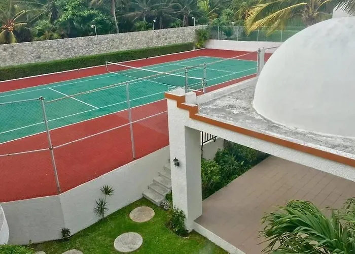Beachside House In Hotel Zone With Bbq And Luxury Amenities