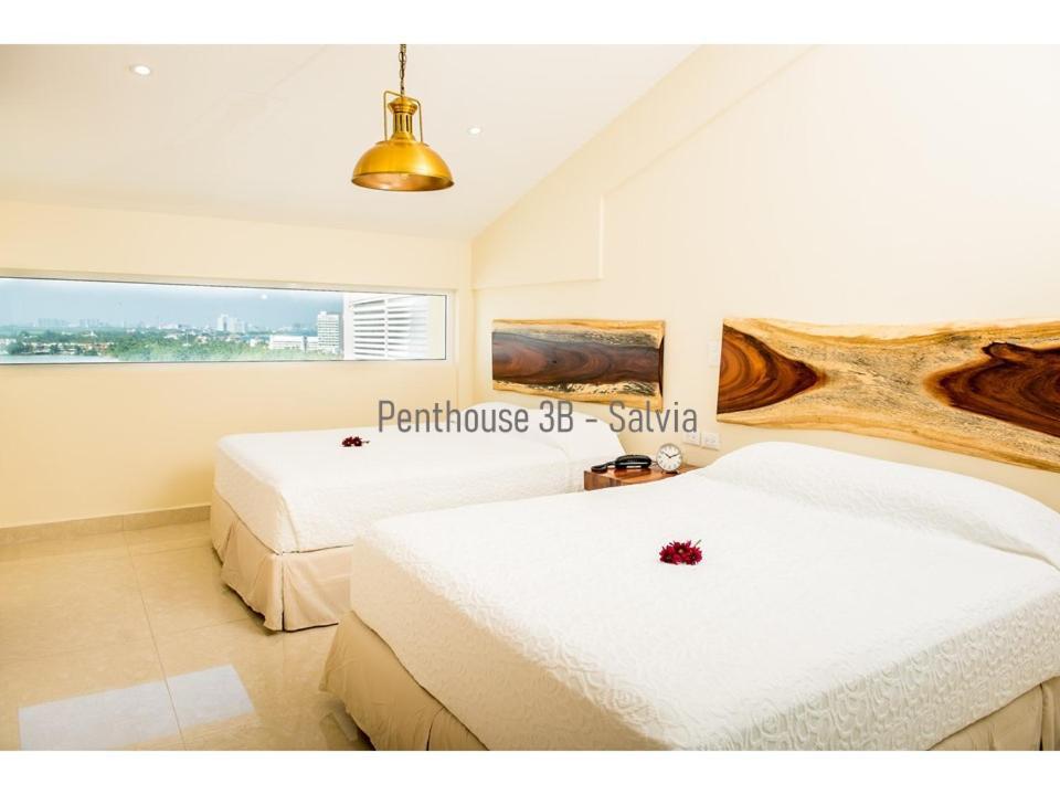 Apartahotel 2 Story Oceanfront Penthouses On Beach! Cancún
