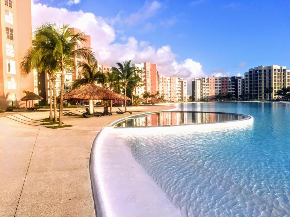 Apartamento Escape Al Caribe Con Vista Impresionante En Pilarita's Dream Lagoons Cancún