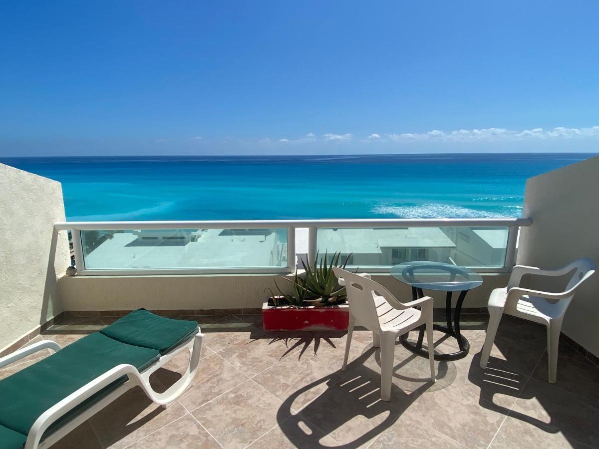 Penthouse Spectacular Ocean View Terrace Brisas Zone * Cancun