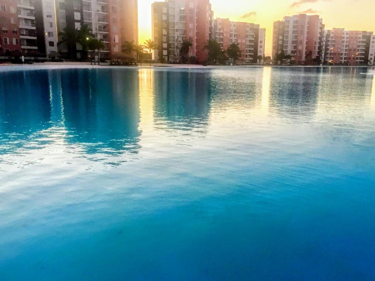Escape Al Caribe Con Vista Impresionante En Pilarita's Dream Lagoons Apartamento *