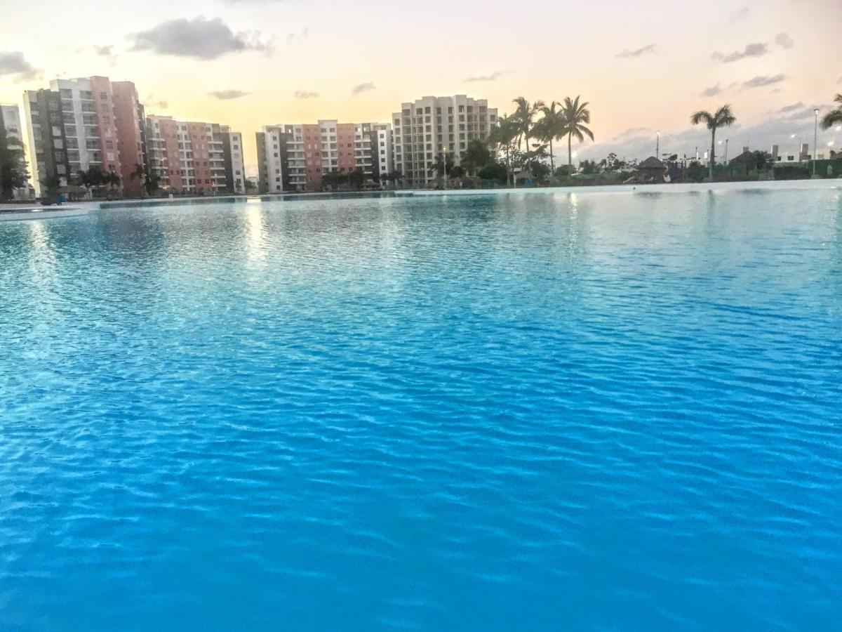 Escape Al Caribe Con Vista Impresionante En Pilarita's Dream Lagoons Apartamento *