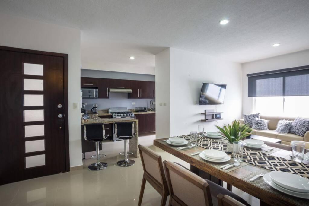 Hermoso Departamento Recién Remodelado Hasta 8 Pax Apartamento Cancún