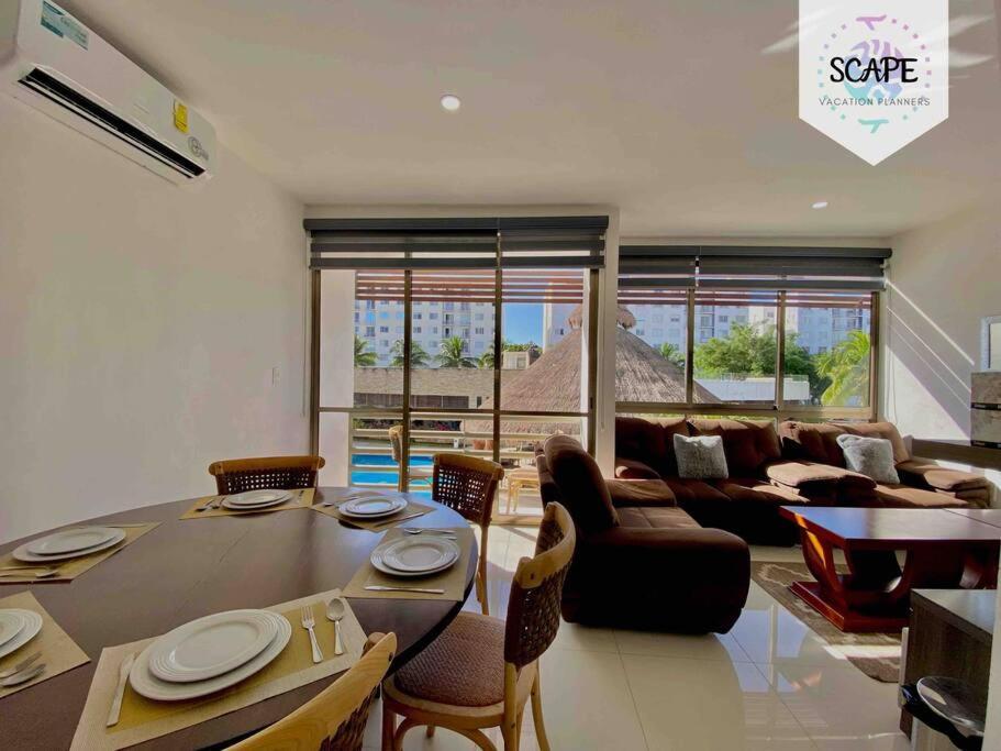 Сasa de vacaciones Ideal&cálido De 3 Pisos Roof&gym Cancún