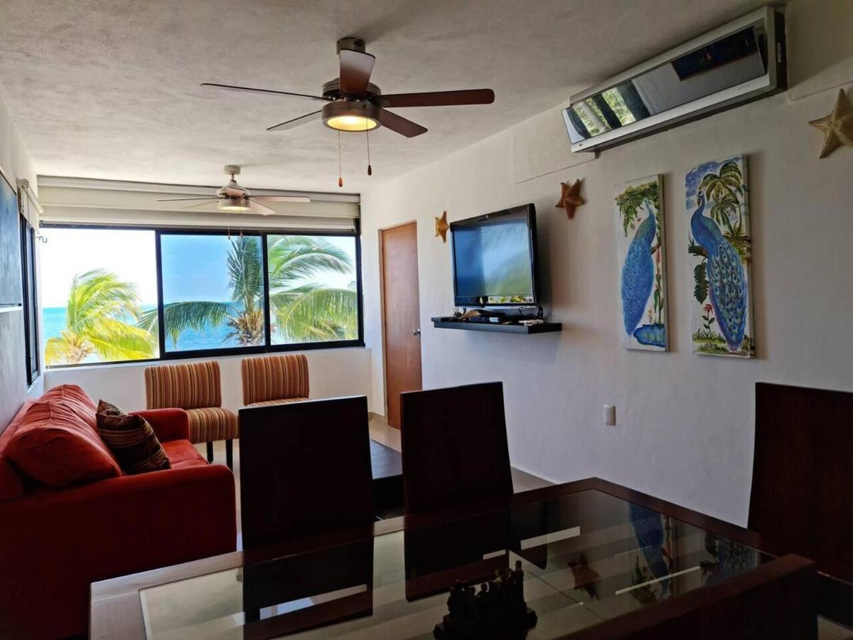 Sea Front 2br 2bth Condo, Pool, Kayak And Parking * Cancun