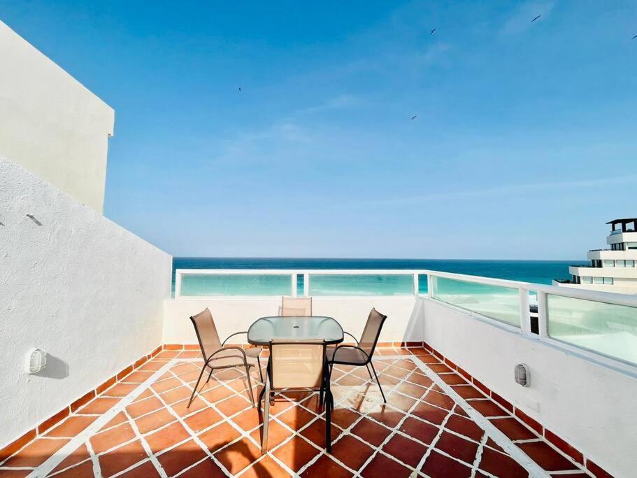 Panoramic Oceanview Private Rooftop Brisas1409 * Cancun