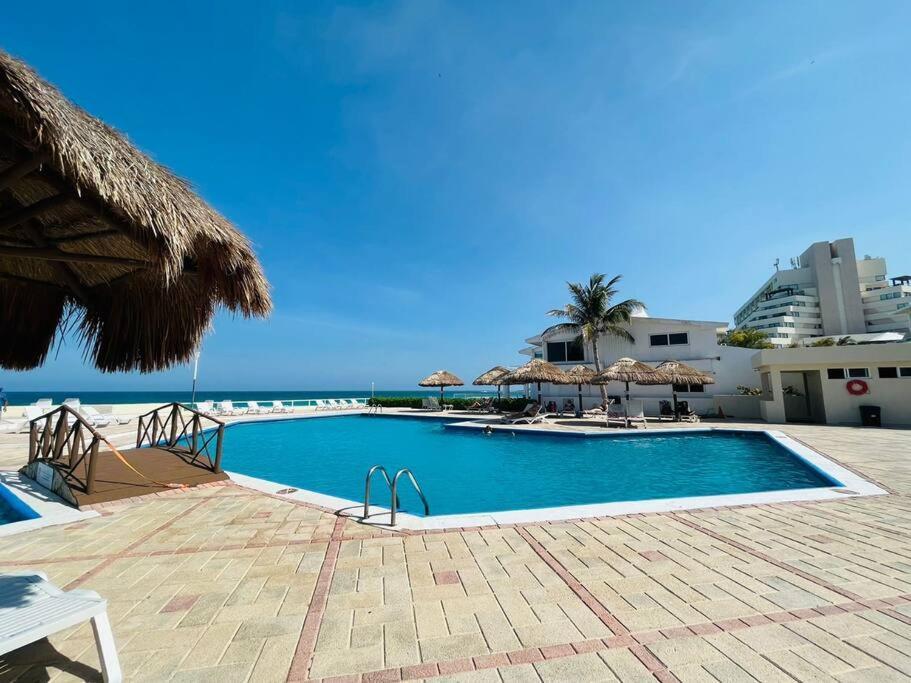 Panoramic Oceanview Private Rooftop Brisas1409 * Cancun
