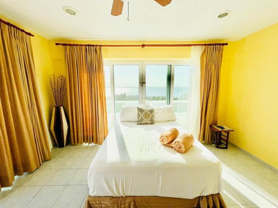 Panoramic Oceanview Private Rooftop Brisas1409 Apartment