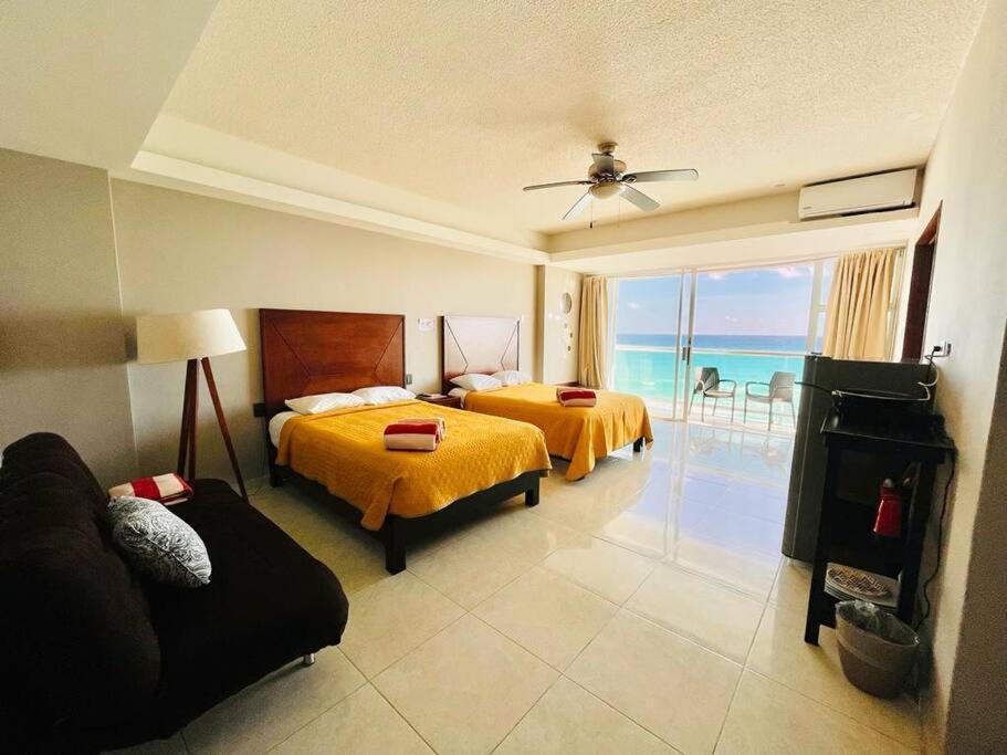 Ocean View 2 Min Walking To Coco Bongo Od110 * Cancún