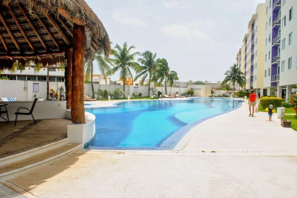 Apartamento Hermoso Departamento Con Espectacular Alberca Cancún