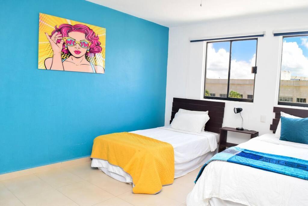 Ocean View Apartment, Area, 3 Bedrooms Cancun