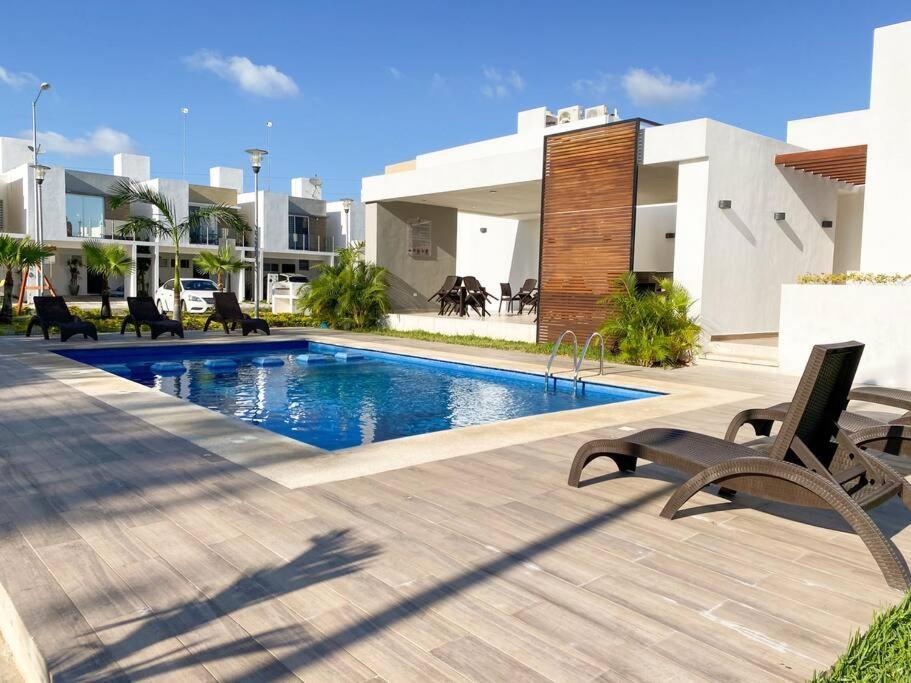Сasa de vacaciones 3br Beautiful House With Pool Close To The Beach! *