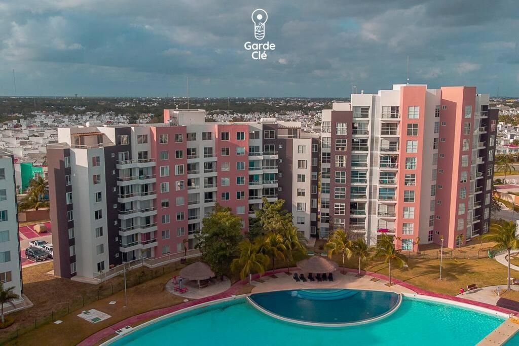Apartamento Departamento Moderno Con Vista A La Laguna En Dream Lagoons *