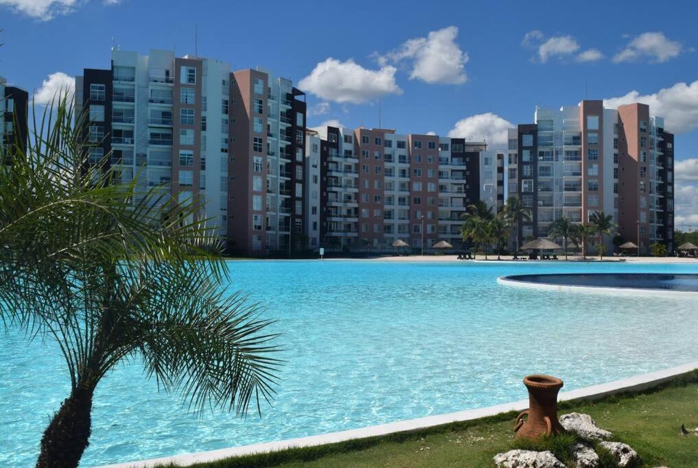 Apartamento Departamento Moderno Con Vista A La Laguna En Dream Lagoons