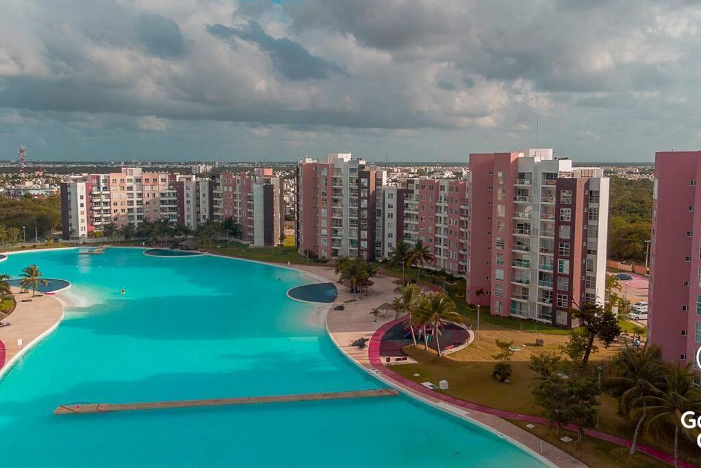 Departamento Moderno Con Vista A La Laguna En Dream Lagoons