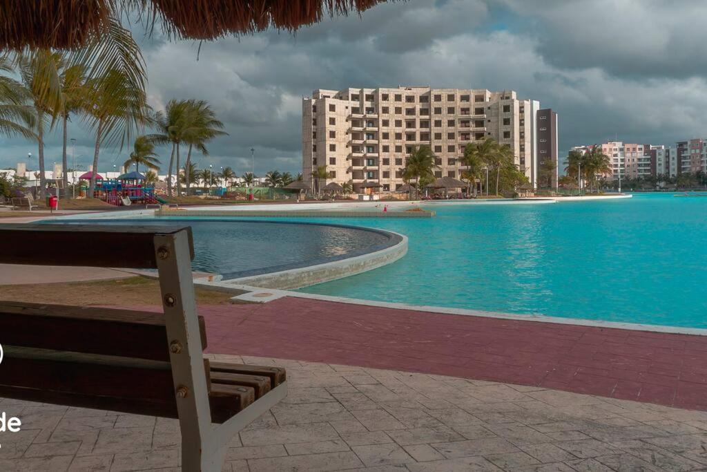 Apartamento Departamento Moderno Con Vista A La Laguna En Dream Lagoons *