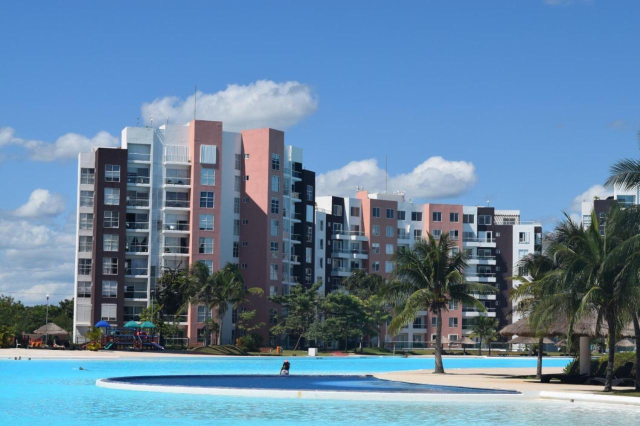 Apartamento Departamento Moderno Con Vista A La Laguna En Dream Lagoons *