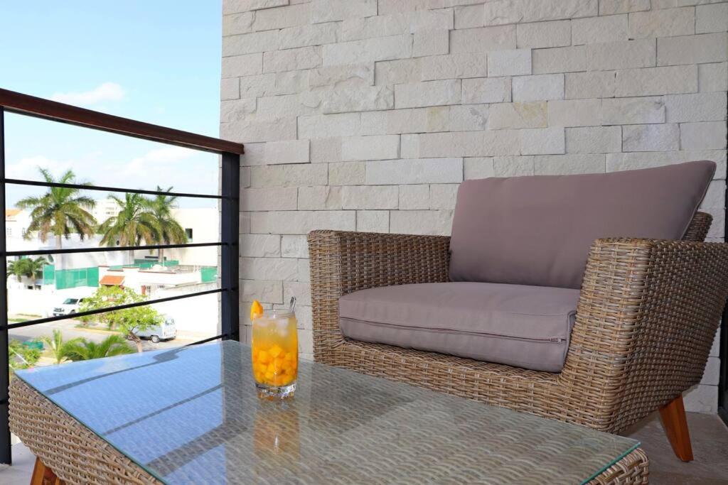 Apartamento New With Pool, Gym, A/c, Wifi, King Size Bed Cancún
