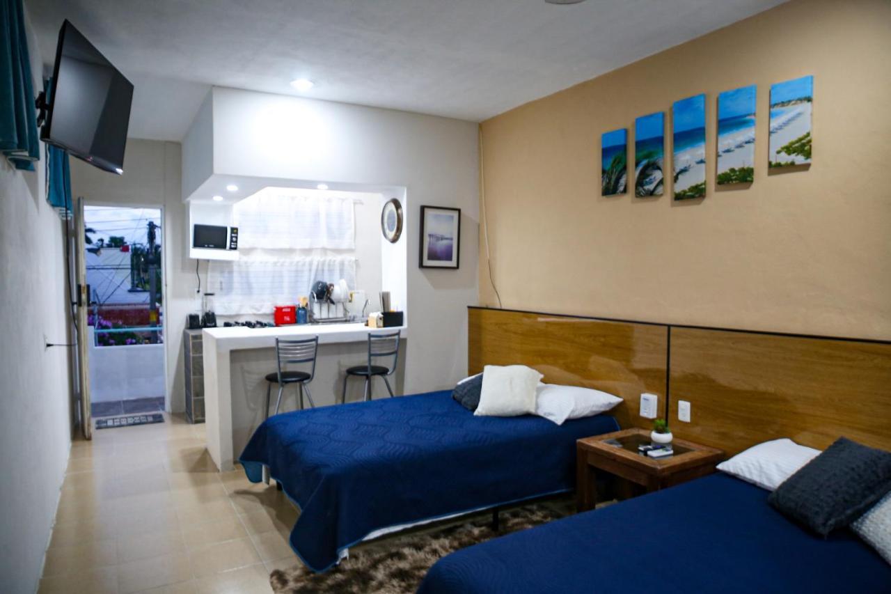 Departamento Con Cocina Y 2 Camas Centro * Cancún
