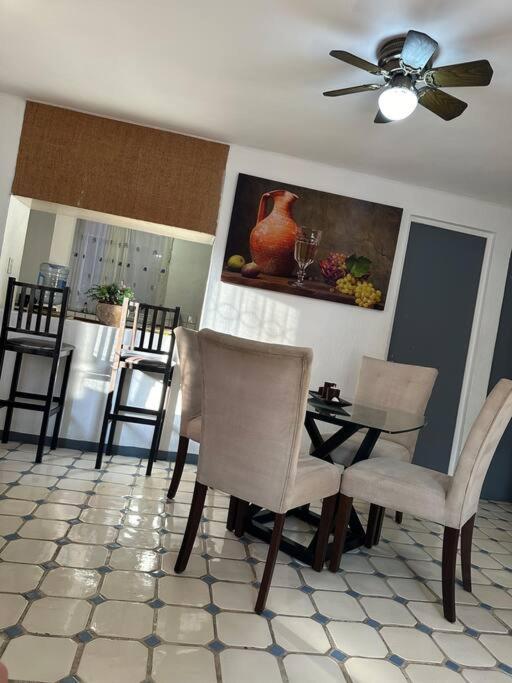 Apartamento Depa Familiar Con Alberca Wi-fi Ac Centrico Cancún