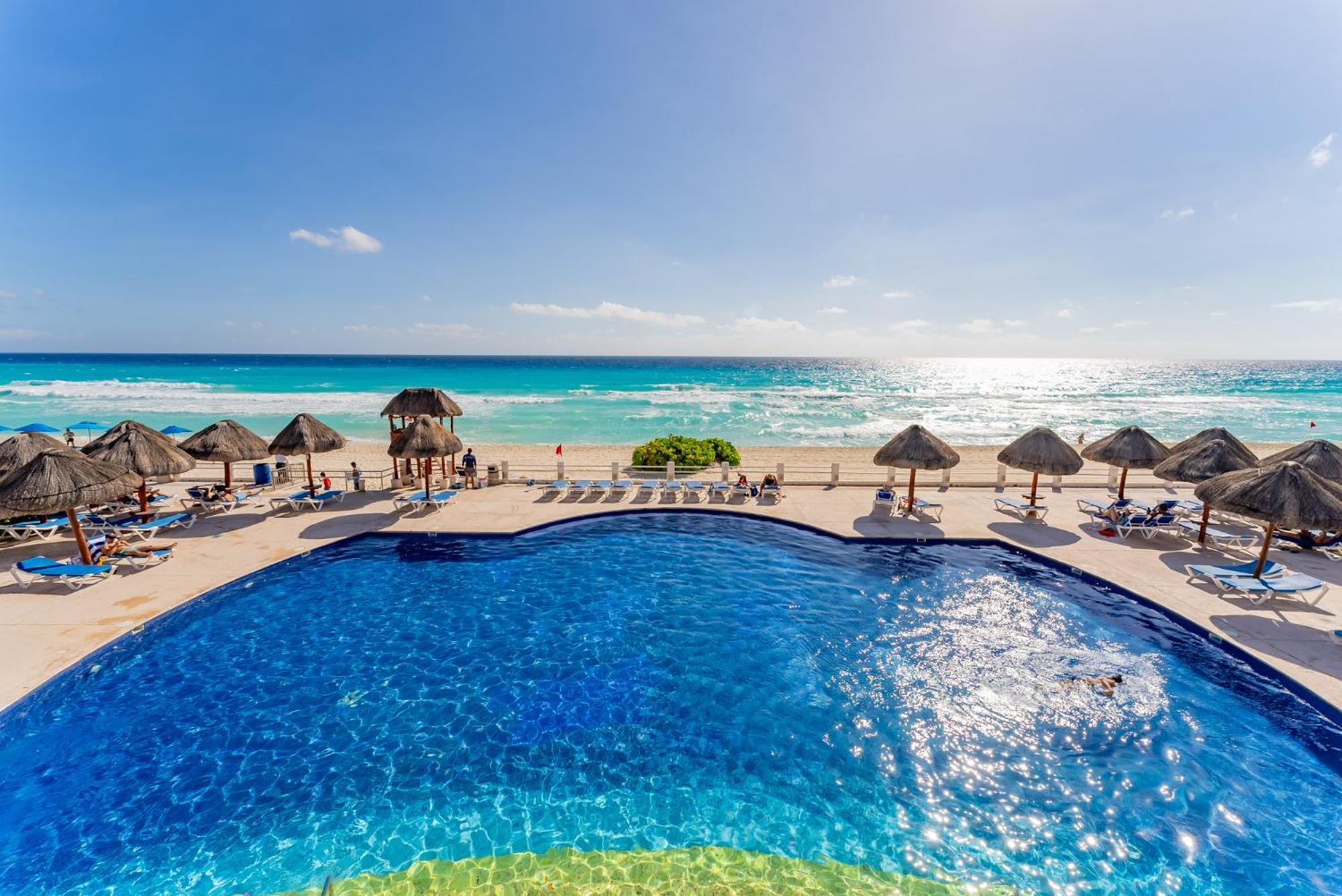 Amazing Caribbean Ocean View At Marlin In Apartment Cancun