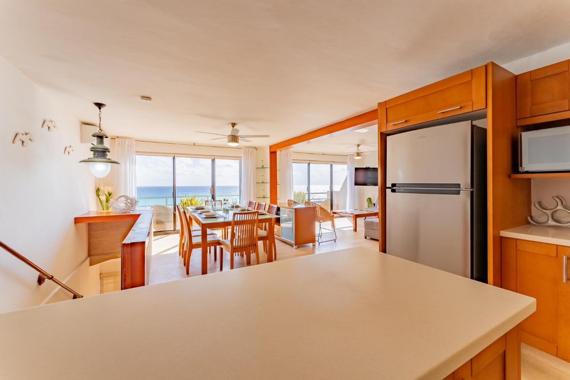 Amazing Caribbean Ocean View At Marlin In * Cancun