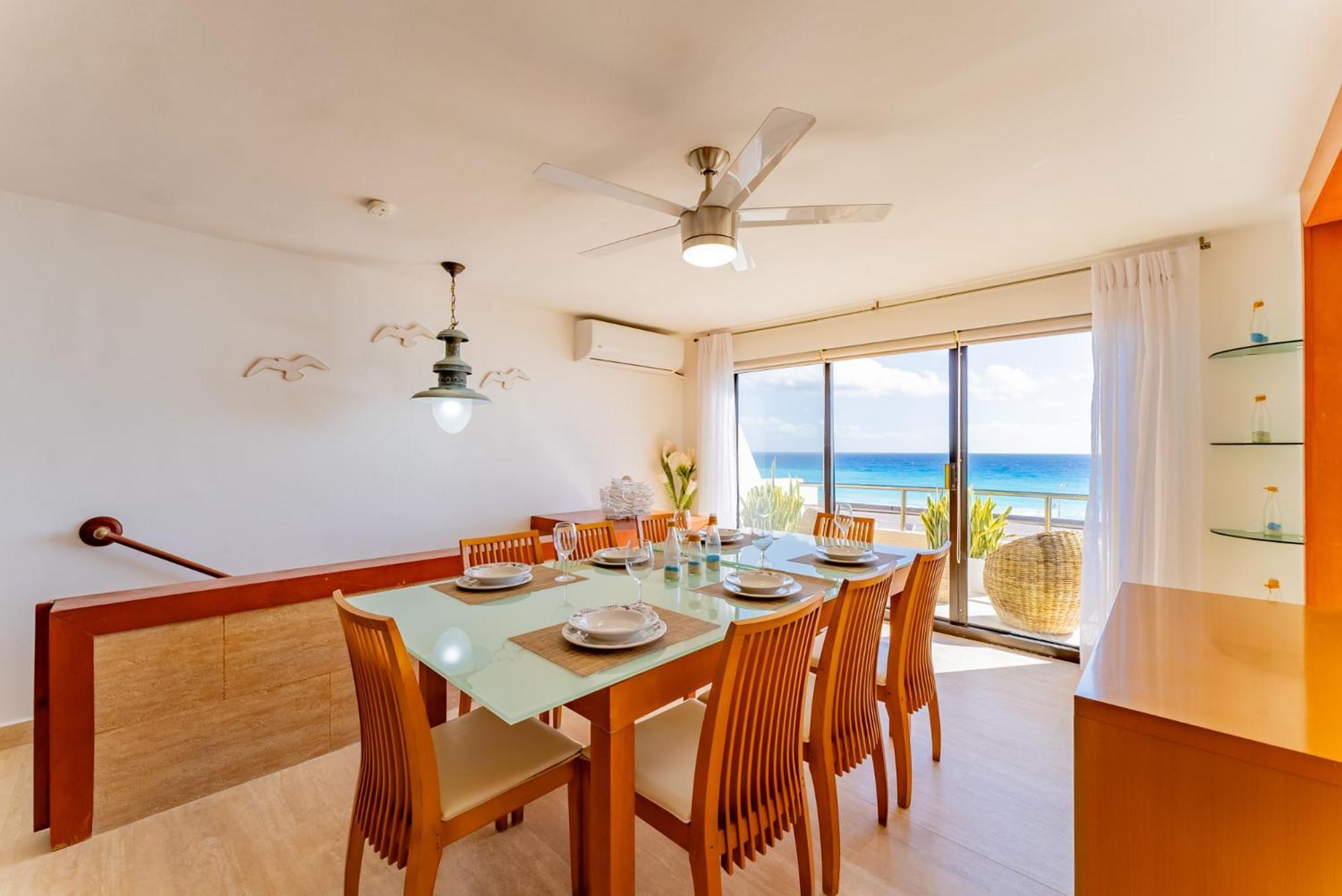 Amazing Caribbean Ocean View At Marlin In Cancun