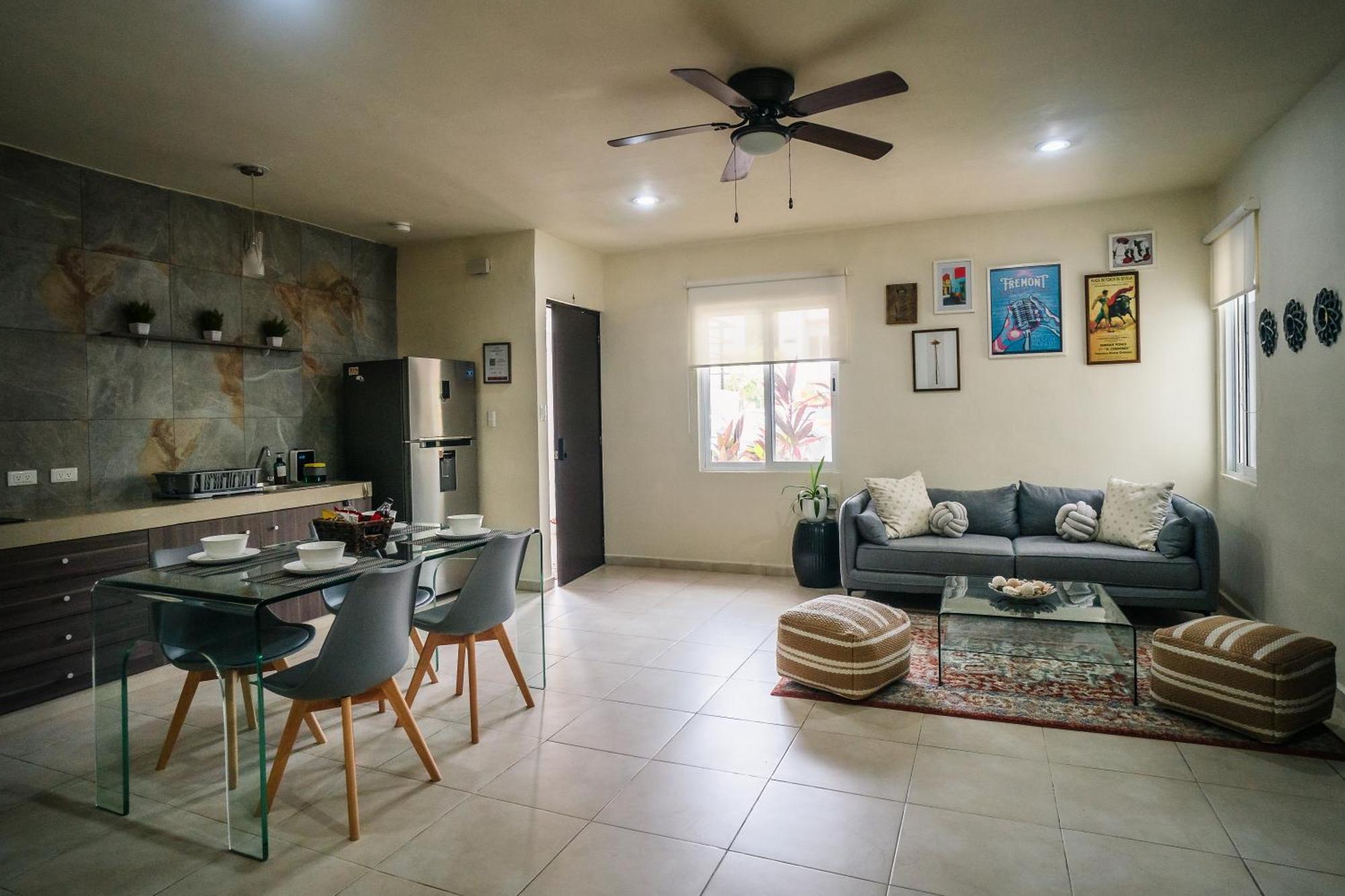 Departamento Planta Baja, Junto A La Alberca En Apartamento