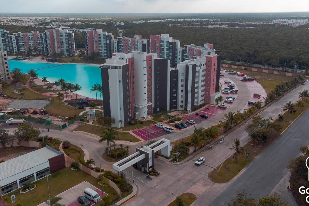 Apartamento Departamento Moderno Con Vista A La Laguna En Dream Lagoons